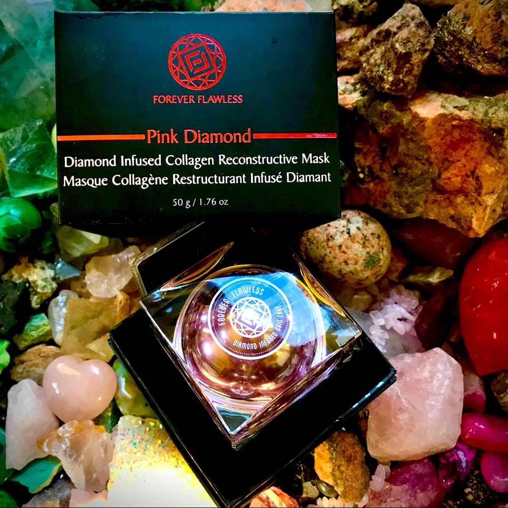 Forever Flawless Pink Diamond Collagen Mask